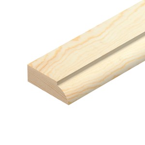 Pine Door Stop 34mm x 12mm