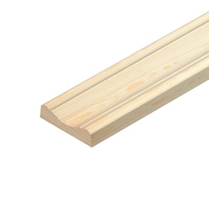 Pine Cover Mould 30mm x 8mm 2.4m