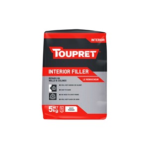Toupret Interior Filler 5 x 1kg Bags