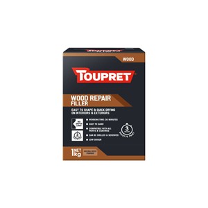 Toupret Repair Filler Quick Drying Natural Int/Ext 1kg