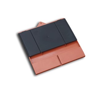 Double Plain Tile Roof Vent 6100 Ant/Red