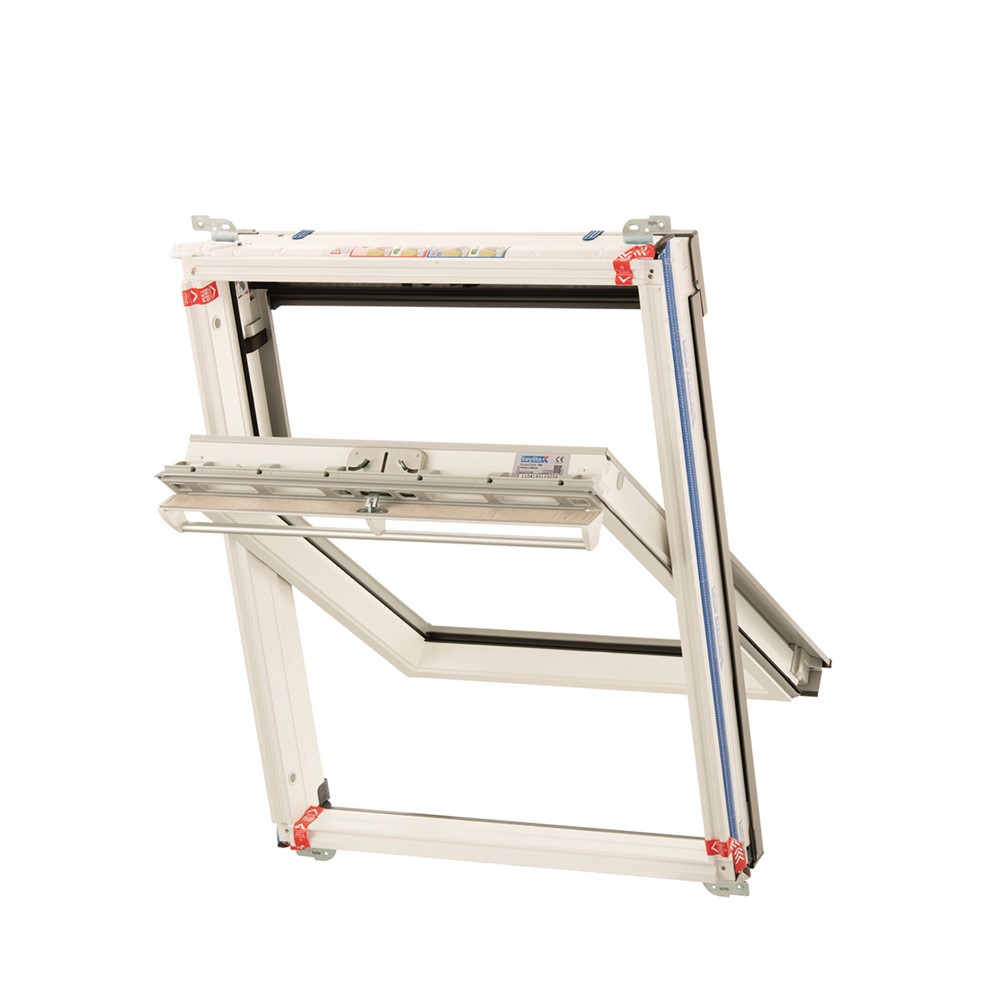 Pine White Painted Centre Pivot  780mm x 1180mm Hi-Therm