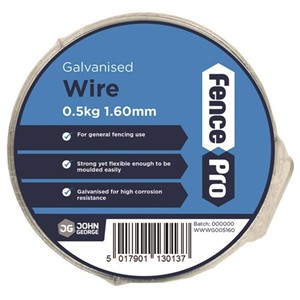 Coil Galv Mild Steel Wire 1/2kg Tying