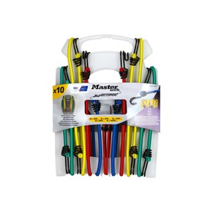 Master Lock 10 Piece Bungee Set