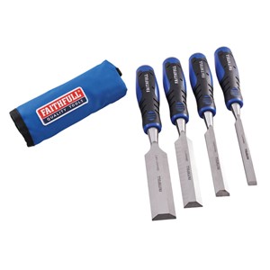 Faithfull 4 Piece Chisel Set