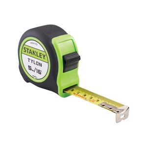 Stanley 5m (16ft) Hi-Vis Tape