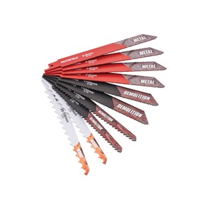Faithfull 10 Piece Sabre Saw Blade Set