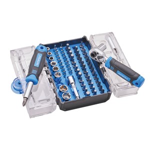 Faithfull 78 Piece Screwdriver Bit & Socket Set