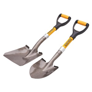 Roughneck Bulk & Round Micro Shovel Twin Pack