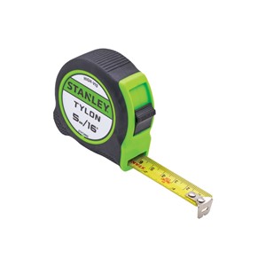 STANLEY Hi-Viz Tylon Tape 5m (16 ft)