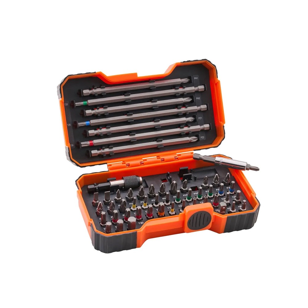 Bahco 54 Piece Colour Coded Bit Set