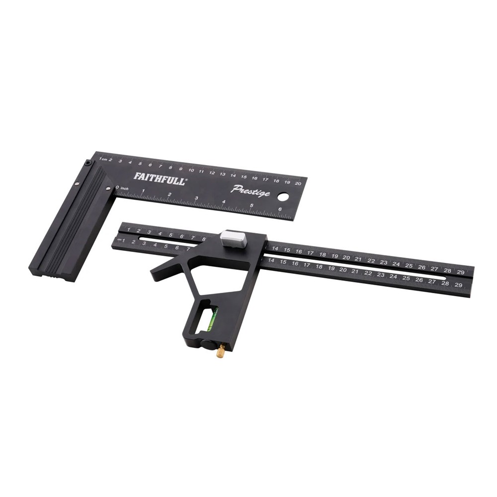 Faithfull Combination & 200mm (8in) Try Square Set