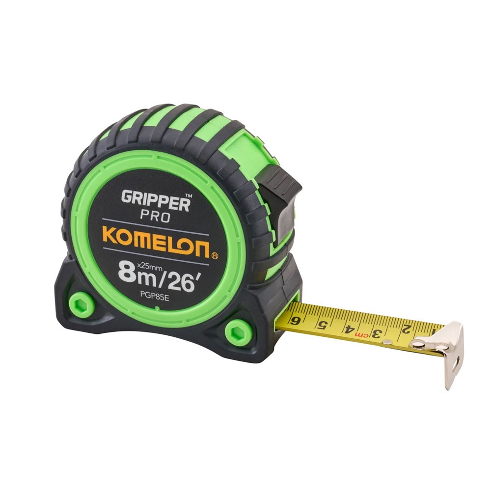 Komelon 8m (26ft) Hi-Vis Gripper Tape