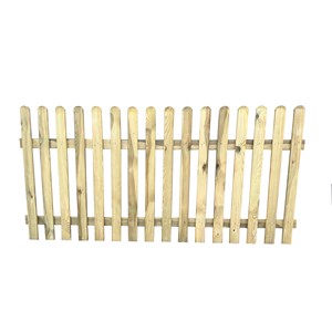 Round Top Picket Pale Fence 1.83m x 0.90m